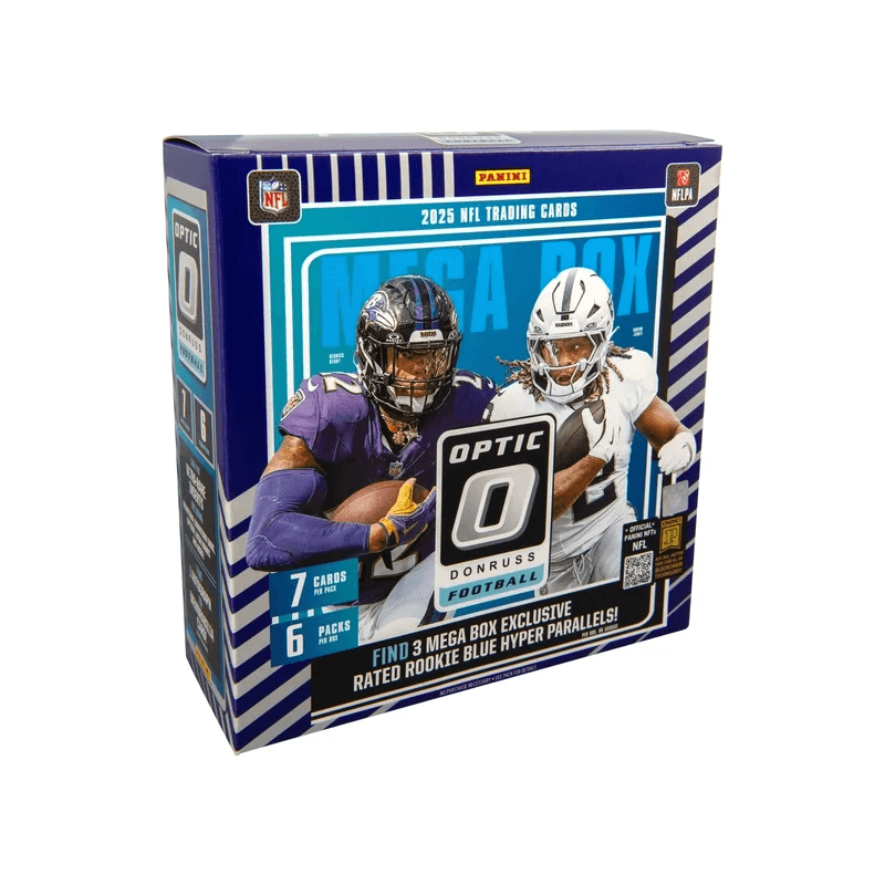 2025 Panini Donruss Optic Football Trading Cards Mega Box