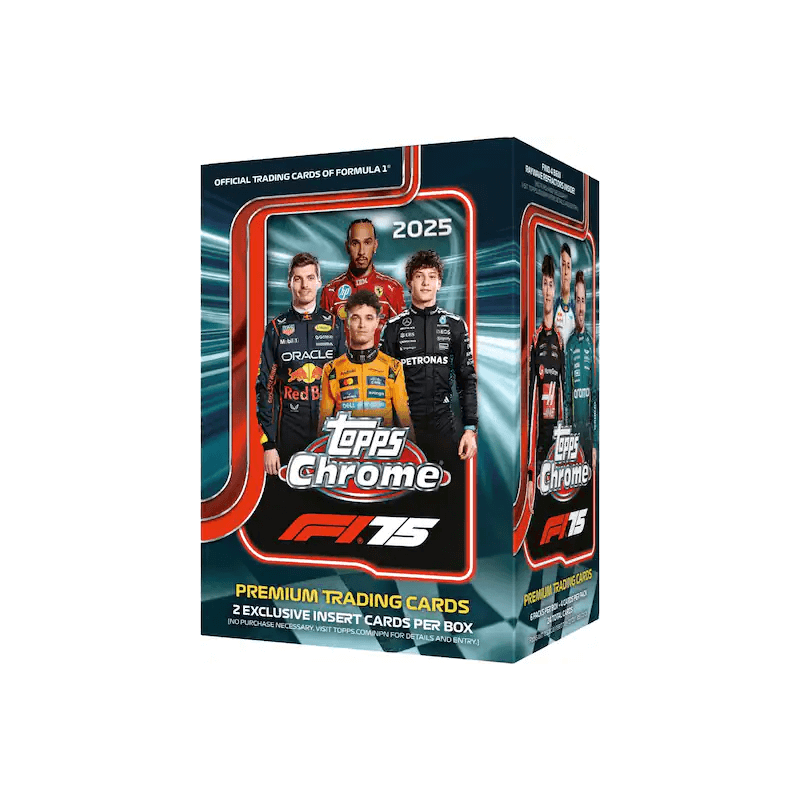 2025 Topps Chrome F1 Formula 1 Blaster Box