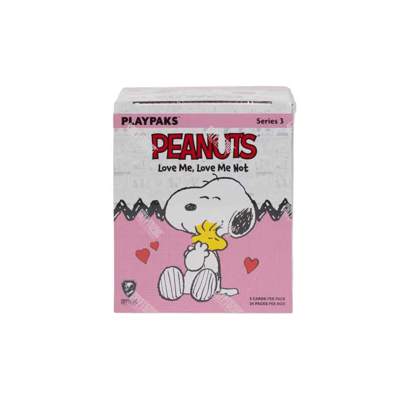 Cryptozoic Peanuts Playpaks Love Me Love Me Not Hobby Box