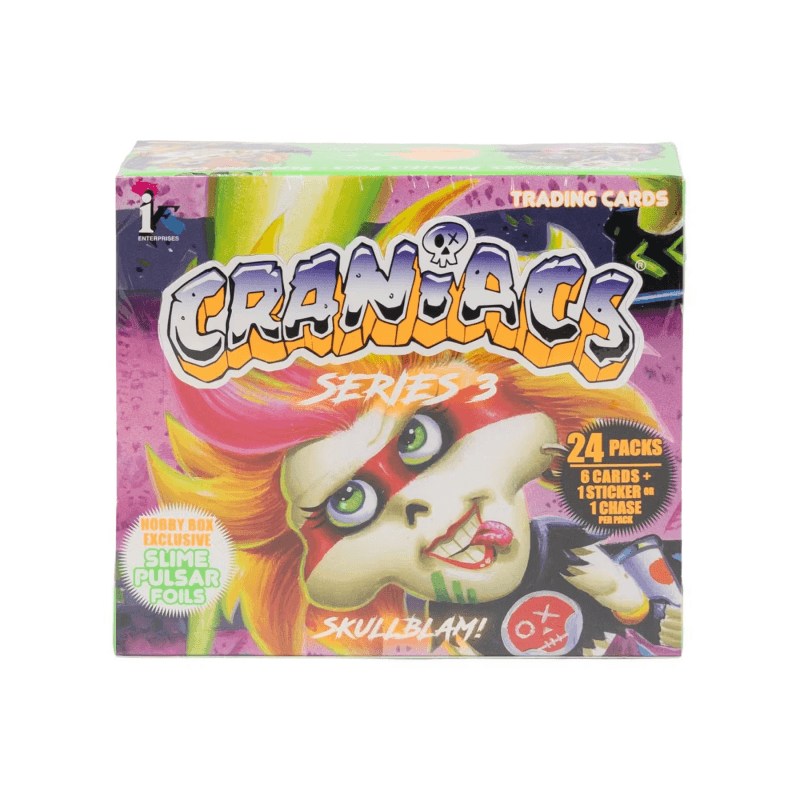 Craniacs Trading Cards Series 3 Skullblam! Hobby Box