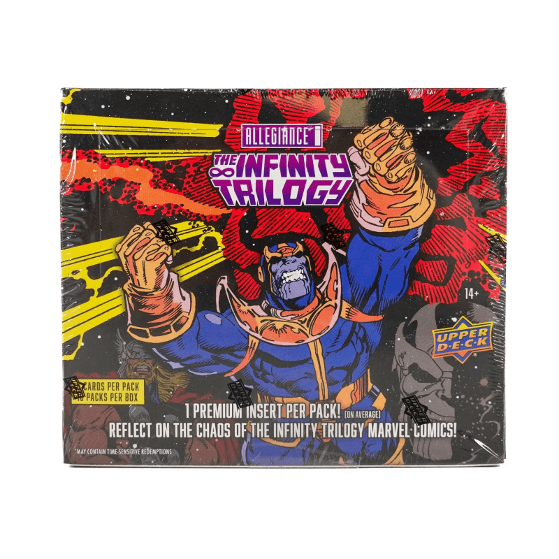 2023 Upper Deck Marvel Allegiance The Infinity Trilogy Hobby Box