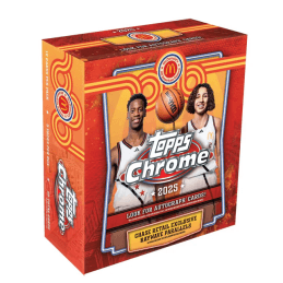 2025 Topps Chrome McDonalds All American Basketball Mega Box