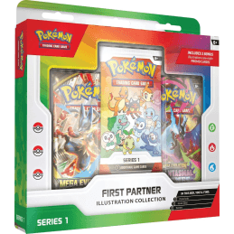 Pokemon First Partner Illustration Collection Series 1 Box
