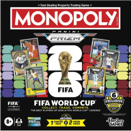 2026 Panini Prizm FIFA World Cup Soccer Monopoly Game