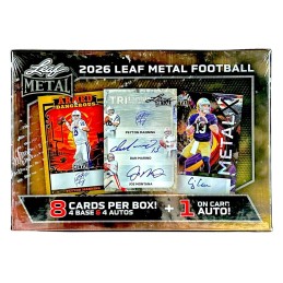 2026 Leaf Metal Football Hobby Box