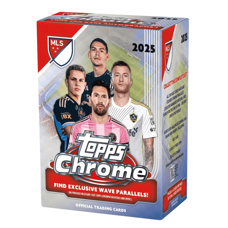 2025 Topps MLS Major League Soccer Chrome Blaster Box