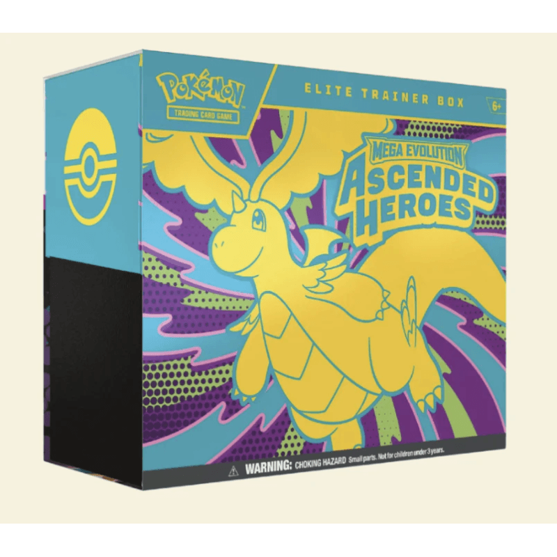 Pokemon Mega Evolution Ascended Heroes Elite Trainer Box