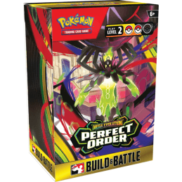 Pokemon Mega Evolution Perfect Order Build and Battle Box