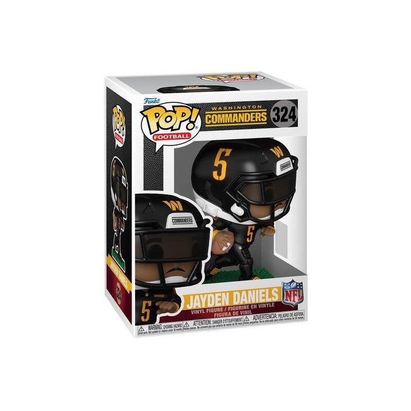 POP! NFL Jayden Daniels Washington Commanders Vinyl Figure