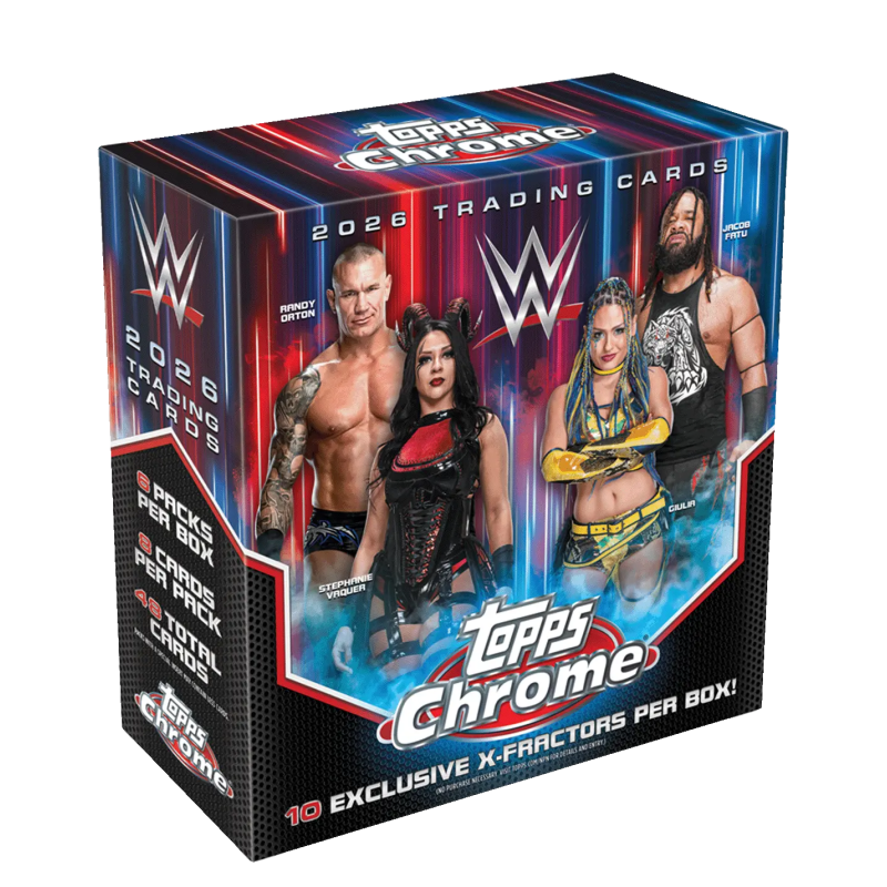 2026 Topps Chrome WWE Wrestling Mega Box