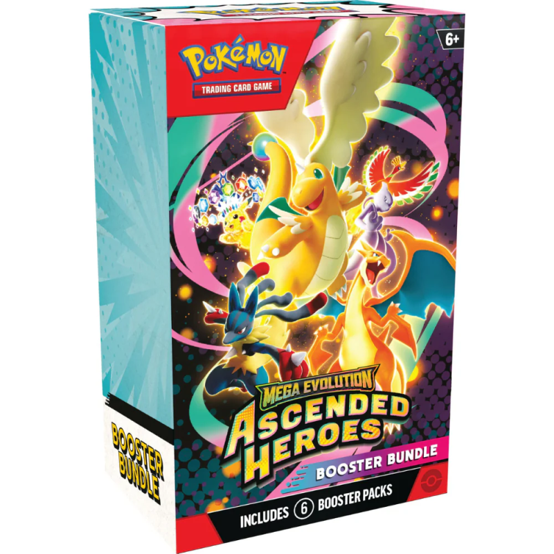 Pokemon Mega Evolution Ascended Heroes Booster Bundle Box