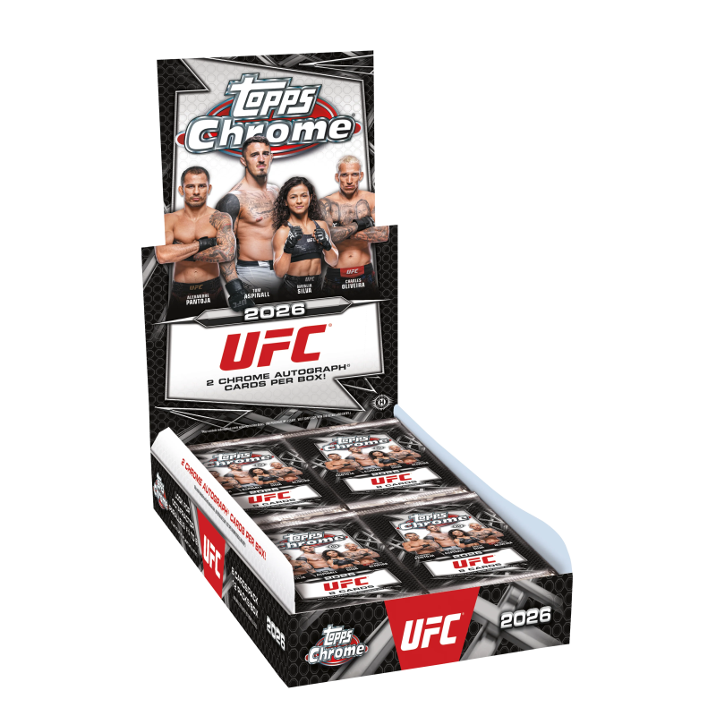 2026 Topps Chrome UFC Hobby Box