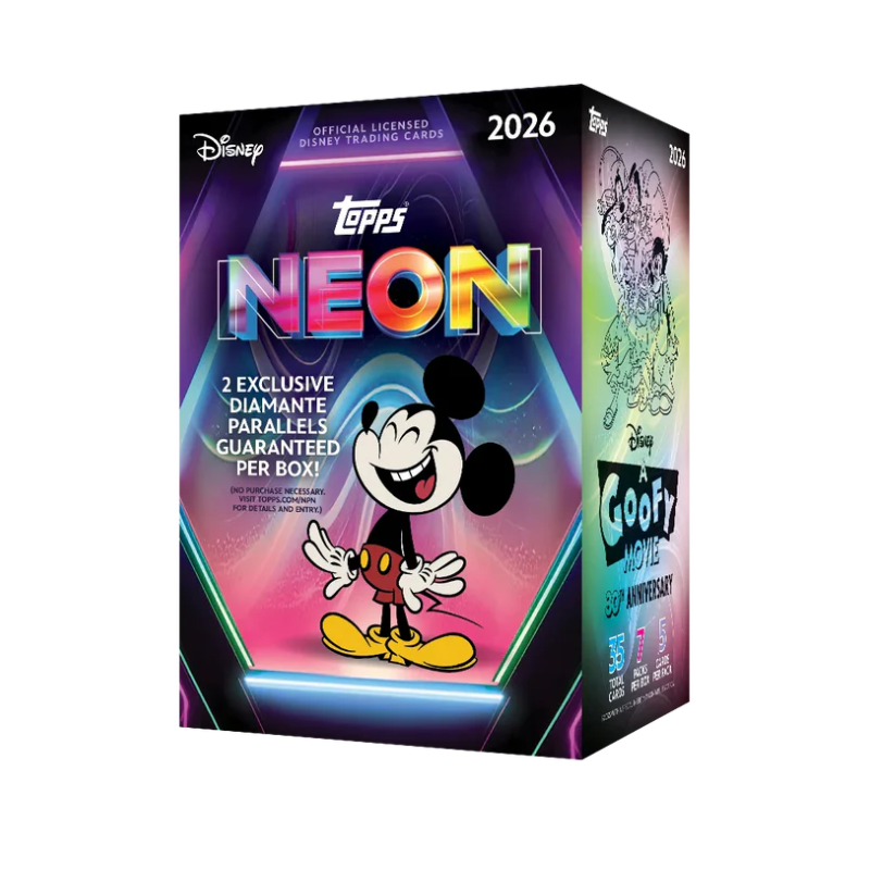 2026 Topps Disney Neon Blaster Box
