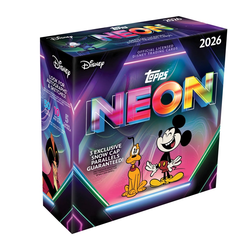 2026 Topps Disney Neon Mega Box