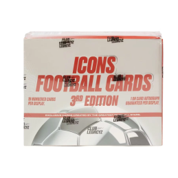 2026 Club Legacyz Icons Soccer Third Edition Hobby Box
