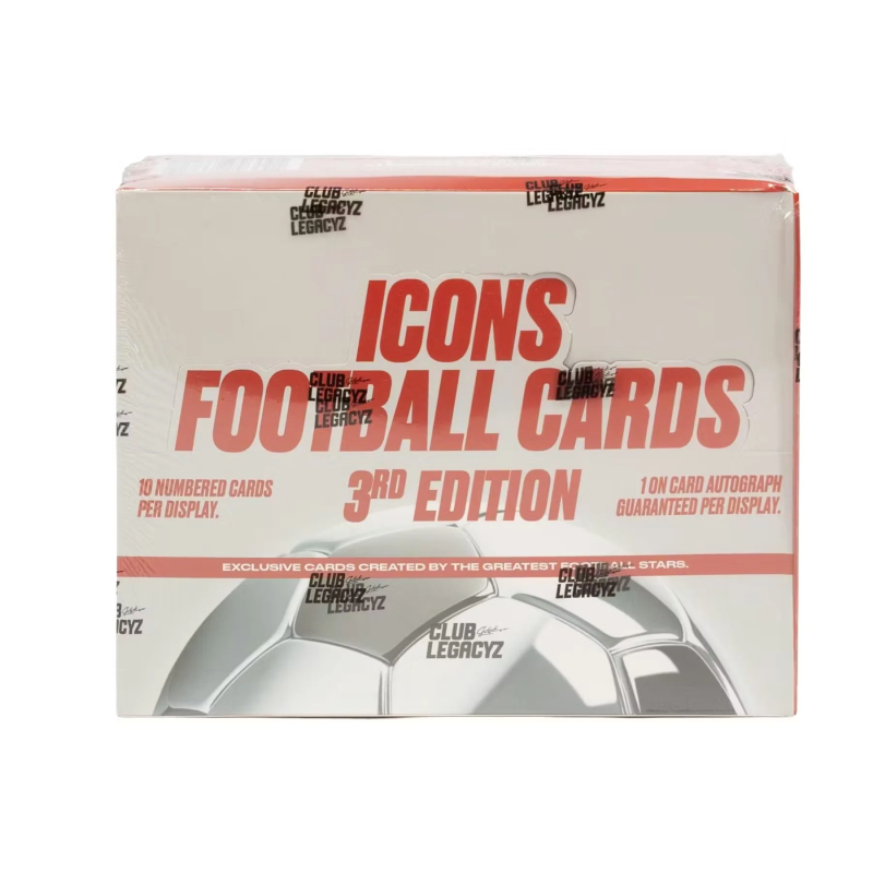 2026 Club Legacyz Icons Soccer Third Edition Hobby Box