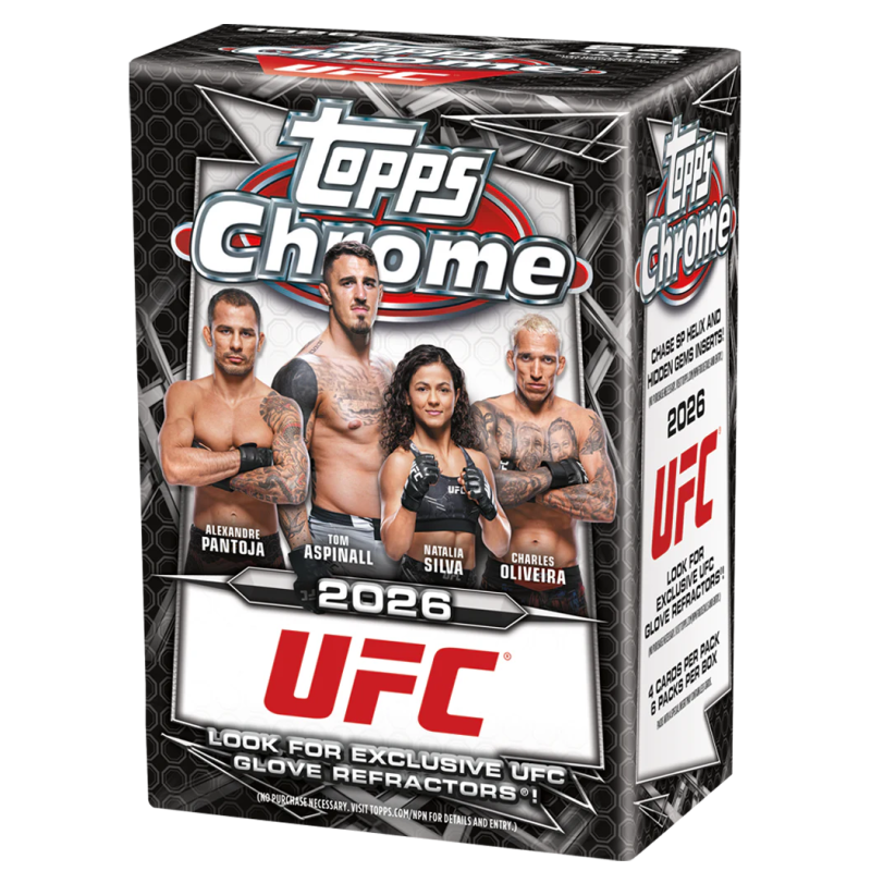 2026 Topps Chrome UFC Blaster Box