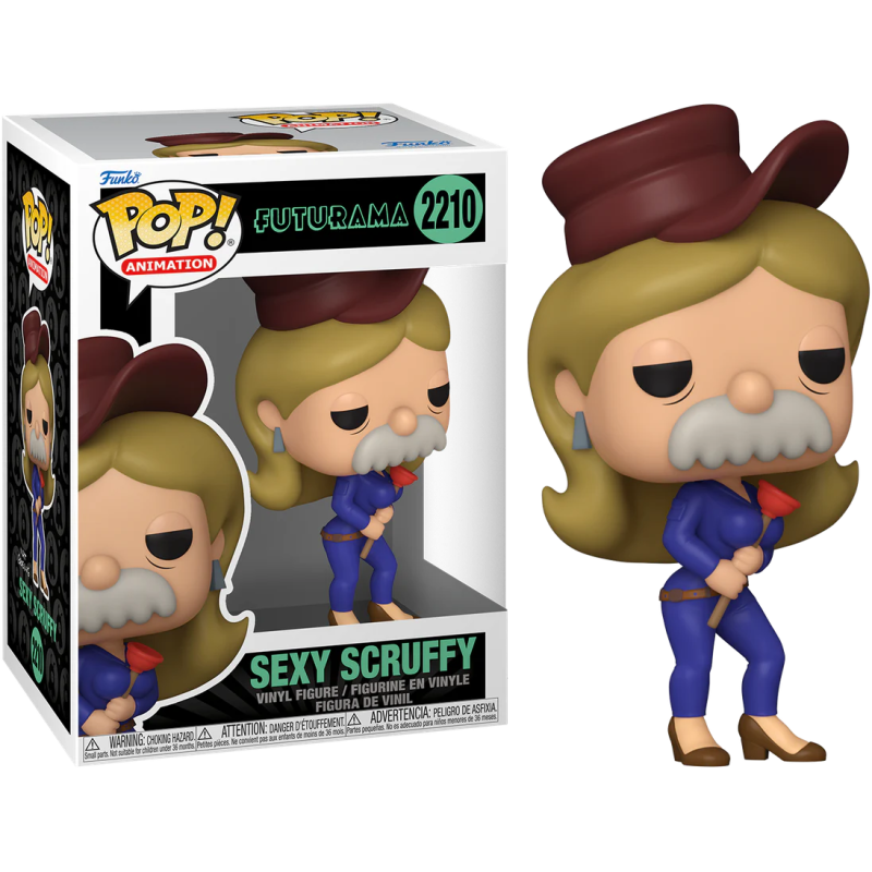 POP! Television Futurama Sexy Scruffy Vinyl Figure