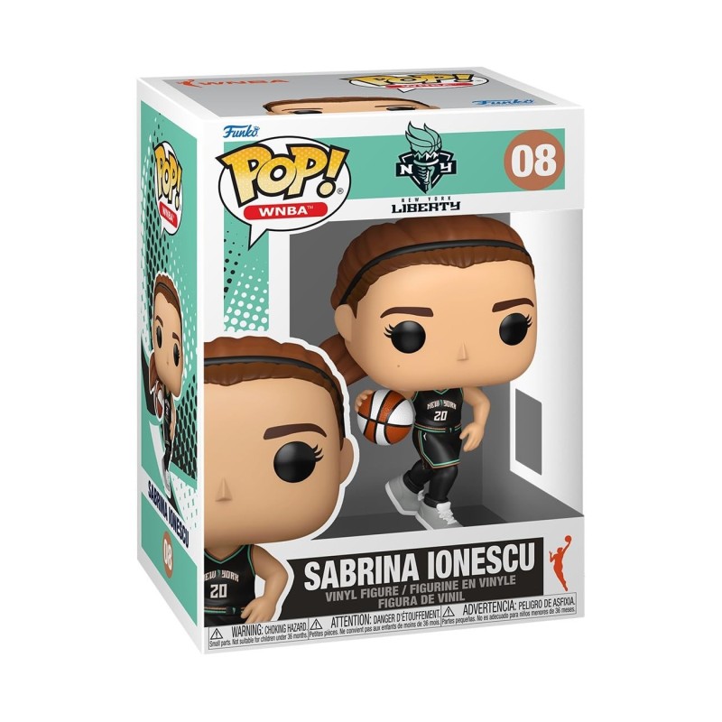 POP! WNBA Sabrina Ionescu Liberty Explorer Edition Vinyl Figure