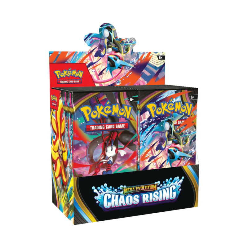 Pokemon Mega Evolution Chaos Rising Booster Box