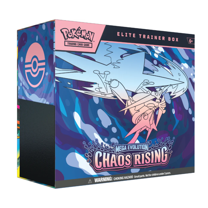 Pokemon Mega Evolution Chaos Rising Elite Trainer Box