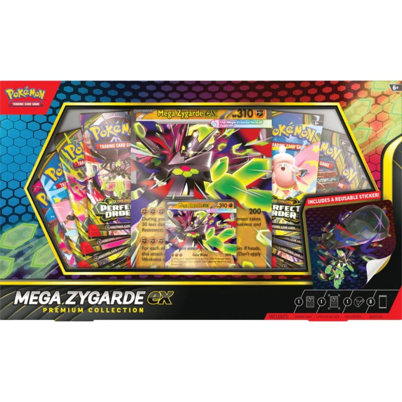 Pokemon Mega Zygarde ex Premium Collection Box