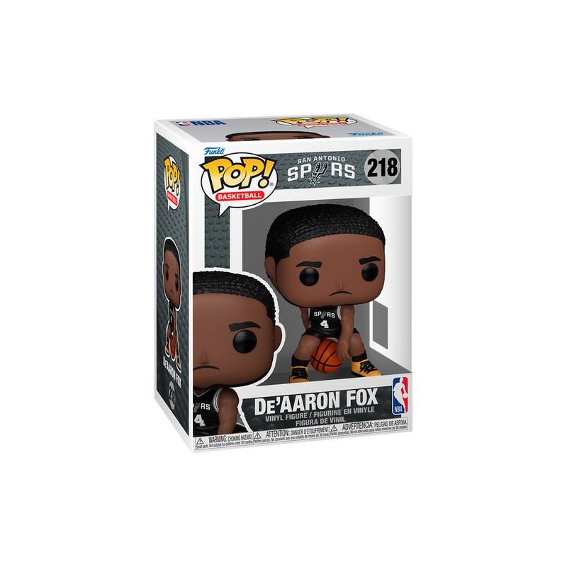 POP! NBA San Antonio Spurs DeAaron Fox Vinyl Figure