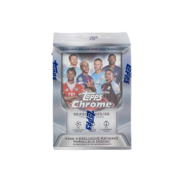 2025-26 Topps Chrome UEFA Club Competitions Soccer Blaster Box