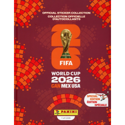 2026 World Cup Hard Cover Sticker Album Canada Version