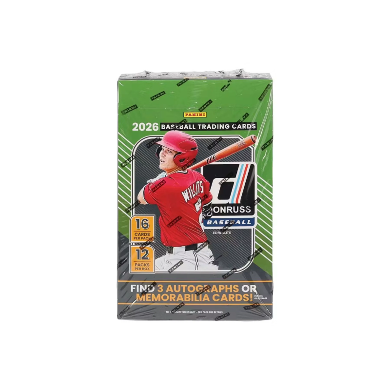 2026 Panini Donruss Baseball Hobby Box