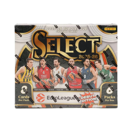 2025-26 Panini Select EuroLeague Basketball Hobby Box