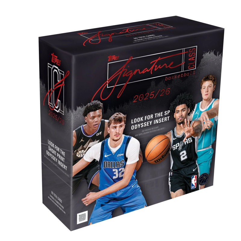 2025-26 Topps Signature Class Basketball Mega Box