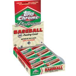 2025 Topps Chrome Platinum 55 Baseball Hobby Box