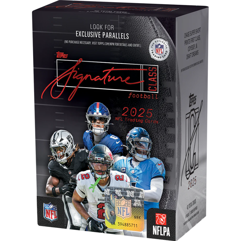 2025 Topps Signature Class Football Blaster Box