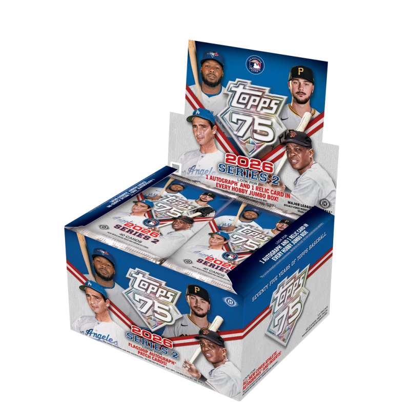 2026 Topps Series 2 Baseball Hobby Jumbo Box