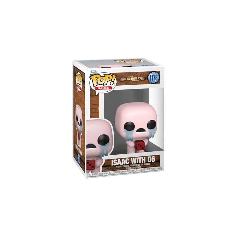 POP! The Binding of Isaac Rebirth Isaac with Dice Vinyl Figure