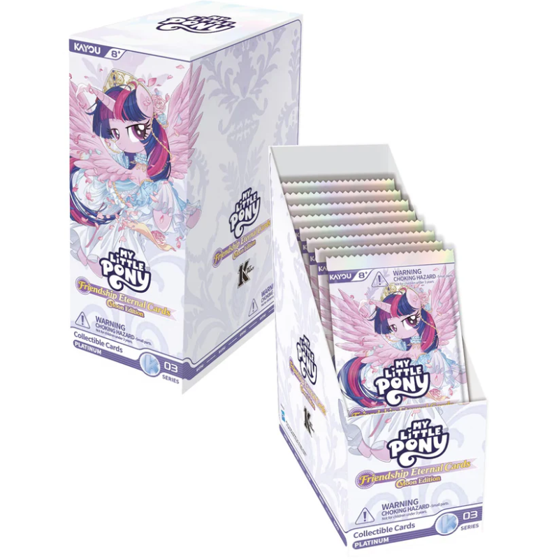 Kayou My Little Pony Friendship Eternal Moon Edition Series 3 Platinum K 1st Print Box