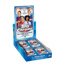 2025-26 Topps Chrome Womens UEFA Champions League Soccer Hobby Box