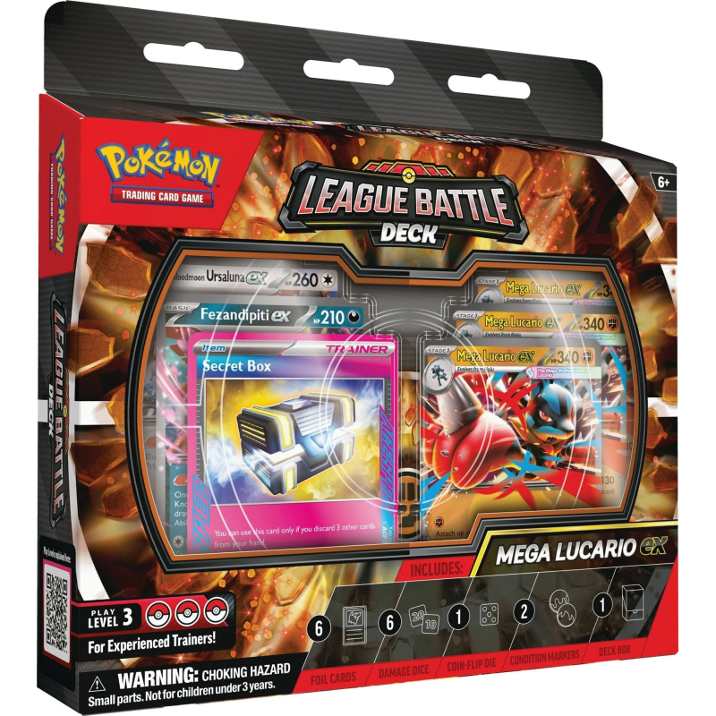 Pokemon Mega Lucario ex League Battle Deck