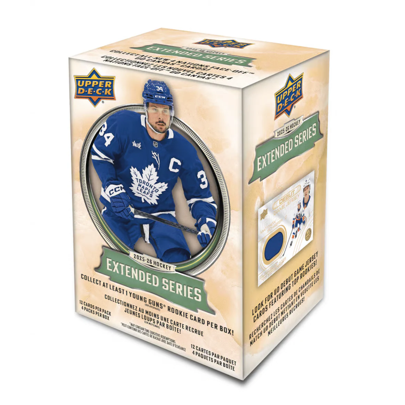 2025-26 Upper Deck Extended Series Hockey Blaster Box
