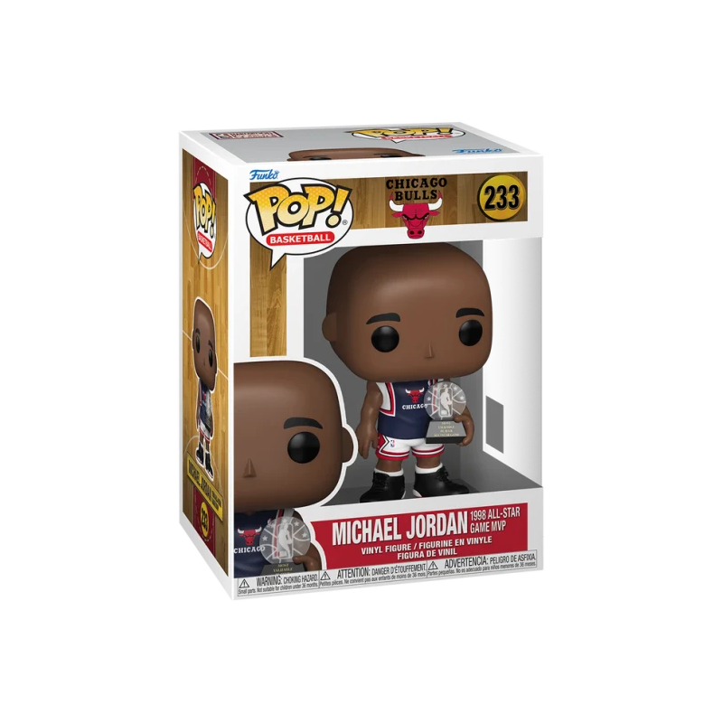 POP! NBA Michael Jordan Chicago Bulls 1998 All Star MVP Vinyl Figure