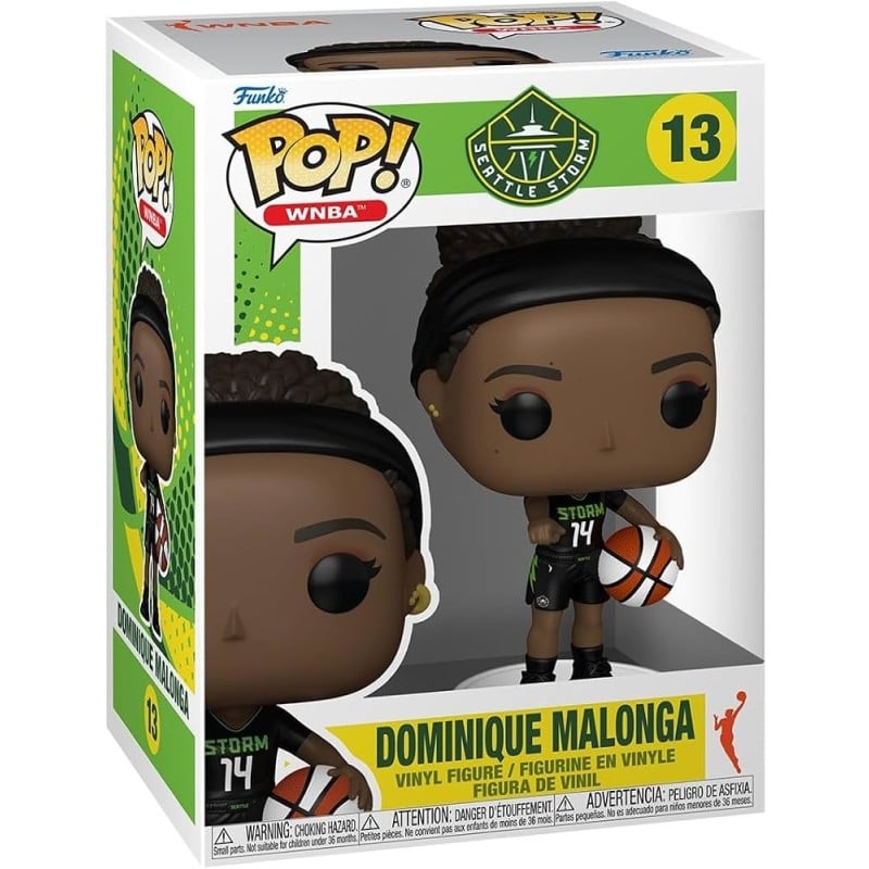 POP! WNBA Dominique Malonga Storm Vinyl Figure