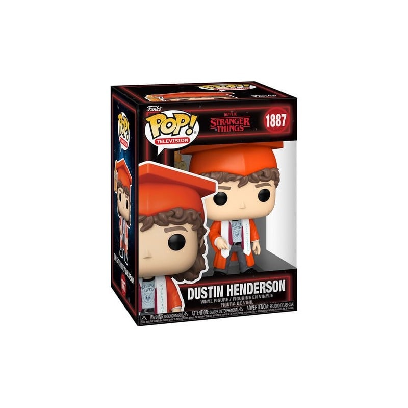 POP! Stranger Things Dustin Grad Vinyl Figure