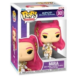 POP! Movies K-POP Demon Hunters Mira White Vinyl Figure