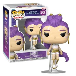 POP! Movies K-POP Demon Hunters Rumi White Vinyl Figure