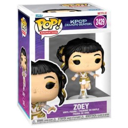 POP! Movies K-POP Demon Hunters Zoey White Vinyl Figure
