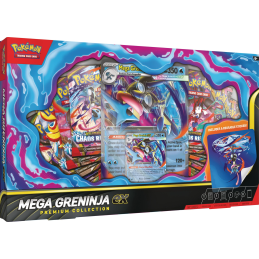 Pokemon Mega Greninja ex Premium Collection Box