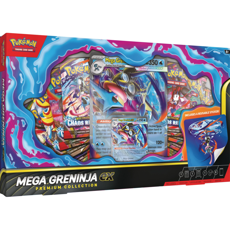 Pokemon Mega Greninja ex Premium Collection Box - Canada Card World