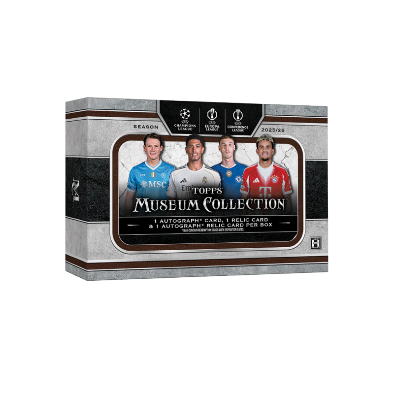 2025-26 Topps UEFA Club Competitions Museum Collection Soccer Hobby Box