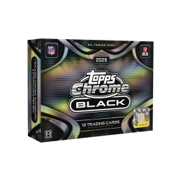 2025 Topps Chrome Black Football Hobby Box